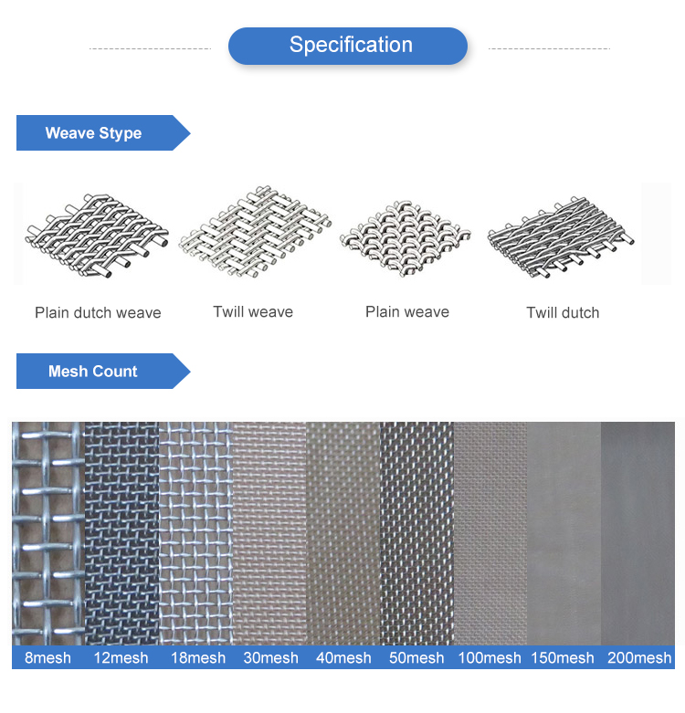 304 Stainless Steel Wire Conveyor Belt Mesh For Dryer Furnace Conveyor