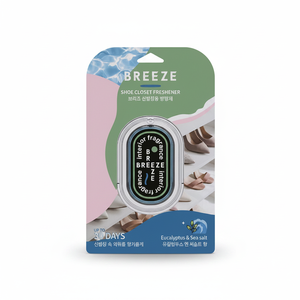 Ambientador para Zapateros BREEZE con Fragancia a Eucalipto y Sal Marina, Control de Olores para Armarios de Zapatos - Product Image 2