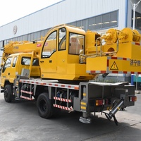 Grue mobile SITONG avancée avec flèche télescopique, vérin hydraulique Liyuan et moteur CAMC, capacité de levage de 25 m
