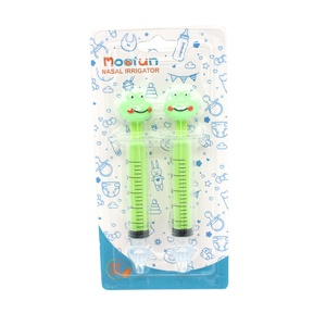 Nueva Llegada Lindo Conejo de Dibujos Animados Rana Pollo Oso Diseño 10ml Jeringa Irrigador Nasal Limpiador de Nariz <span class=keywords><strong>para</strong></span> Bebé Lavado de Nariz - Product Image 3