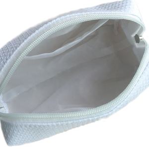 Bolsa de maquillaje de viaje personalizada, bolsa de cosméticos de lona con monograma - Product Image 6