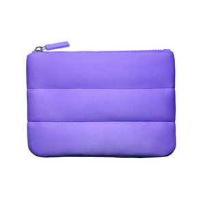 Bolsa de Maquillaje de Neopreno de Gran Capacidad con Logotipo Personalizado, Bolsa de Almacenamiento de Cosméticos Portátil con Cierre, Ecológica, con Cremallera para Brillo Labial - Product Image 5