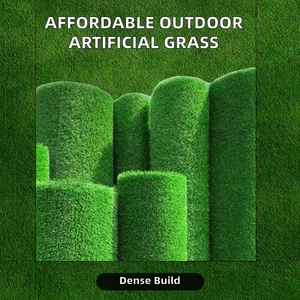 <span class=keywords><strong>Tapis</strong></span> vert extérieur en forme d'animal artificiel de 25mm 40mm <span class=keywords><strong>Tapis</strong></span> d'herbe de jardin synthétique imperméable pour terrain de sport PP 10mm - Product Image 3