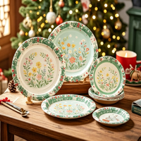 Assiettes en papier personnalisées imprimées, matériau de qualité alimentaire pour anniversaires, mariages, traiteurs