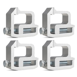 Getitall Aluminum Roof Mounting Clip 1/4/6 Pieces Heavy Duty For Car Truck Camper Body <b>Bracket</b> - Product Image 4