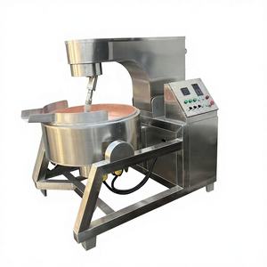 Cuisinière professionnelle inclinable en cuivre | Machine automatique de fabrication de bonbons 100-600L | Chauffage au gaz ou à l'huile thermique | Cuisson sans sucre brûlé - Product Image 2
