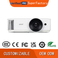 Projecteur vidéo Acer V66X 4500 lumens ANSI, compatible 3D DLP 4K, format de poche pour salle de classe, église, camping, réunion d'entreprise