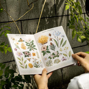 Paquete de 20 Pegatinas Decorativas con Diseño de Libro Simulado de la <span class=keywords><strong>Serie</strong></span> Enciclopedia, Estilo Europeo Vintage, con Fondo Brillante - Product Image 2