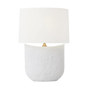 European Traditional Design Old White Ceramic Table Lamp Porcelain for Hotel Guestroom Office Hotel Lobby Home Lighting <b>Battery</b> - Product Image 2