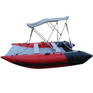 Goethe CE Certification Made-in-China Catamaran Inflatable Cat Pontoon Boat For Sale