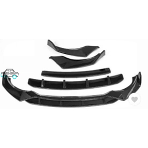 Spoiler Anteriore Lucido Nero a 4 Sezioni per BMW <span class=keywords><strong>X3</strong></span> <span class=keywords><strong>G01</strong></span>/G02 2018 2019 2020 2021 - Product Image 1