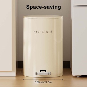 UFORU-<span class=keywords><strong>Cubo</strong></span> de <span class=keywords><strong>basura</strong></span> de plástico Premium, grande, extraíble, <span class=keywords><strong>doble</strong></span>, para cocina, interior, <span class=keywords><strong>cubo</strong></span> de <span class=keywords><strong>basura</strong></span> con tapa, hoteles - Product Image 3