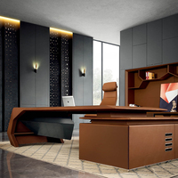 Ensemble de Table de bureau moderne de luxe en forme de L, dernier modèle