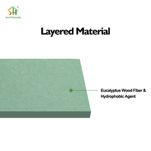 Sunhouse HPL <span class=keywords><strong>MDF</strong></span> Hội Đồng Quản trị 1220x2440mm không thấm nước 18mm Glossy hardboard fiberboard cho đồ nội thất E0 4x8 cho nhà bếp bán buôn - Product Image 3