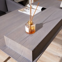 Bureau en bois moderne et simple de style italien pour l'étude et l'utilisation d'un ordinateur
