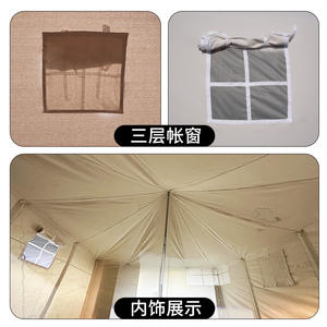 เต็นท์ผ้าใบสีขาวแบบกำหนดเอง 4x4 เมตร ชั้นเดียว พื้นที่กว้างขวาง กันน้ำ สำหรับการฝึกอบรมทางการแพทย์และการตั้งแคมป์ภาคสนาม - Product Image 4