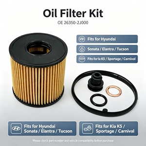 Filtre à huile OEM 26350-2J000 26350-2J001 pour Hyundai Elantra Kona Sonata Kia Forte Sportage 2.0L Nu MPI S11913 OEM - Product Image 2