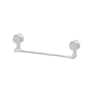 Suction Mounted Telescopic Towel Rack Adjustable Wall Mount For Bathroom Kitchen - Product Image 5