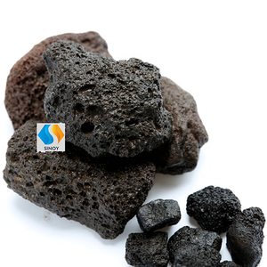 Prix usine 5-30cm Décoration de réservoir d'aquarium Grandes tailles Roches de lave volcaniques noires - Product Image 3