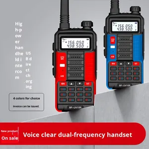 Walkie-Talkie <span class=keywords><strong>UV10R</strong></span> Portátil de 16W de Alta Potencia, Gran Capacidad (5000mAh), Sincronización de Frecuencia con una Sola Tecla, Alcance de 50km, Resistente a Caídas - Product Image 3