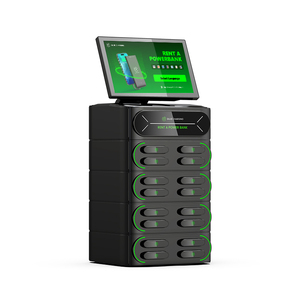 Nhanh phí điện Max 16 bay phí điện thoại di động thay đồ chia sẻ ngân hàng điện sạc tủ cho điện thoại di động với POS Đầu đọc thẻ - Product Image 4