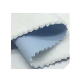 three layers waterproof nylon taslan bonded TPU polar fleece fabric for jacket trousers coat
