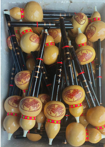 เครื่องดนตรีฮูลูซีราคาส่งสำหรับผู้เริ่มต้น ทำจากท่อพลาสติกและน้ำเต้าธรรมชาติ - Product Image 3