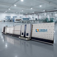 Línea de Producción de Vidrio Aislante IGU DGU de 2500*3500 mm, Máquina de Doble Acristalamiento con Argón