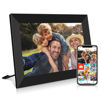 Cadre photo numérique à partage instantané, écran tactile IPS, stockage 16 Go, bureau, intelligent, Wi-Fi, 10,1 pouces