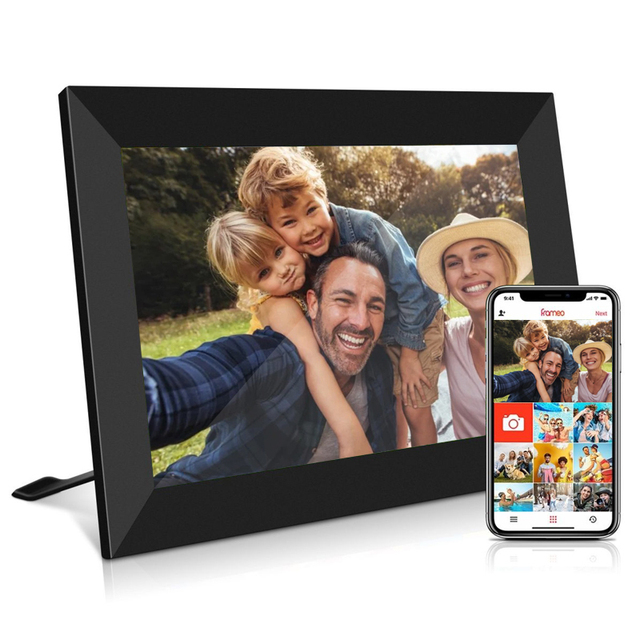 Instant Sharing Digital Picture Frame IPS Touch Screen 16GB Storage Office Desk Smart Digital Wifi 10.1 Inch Photo Frame