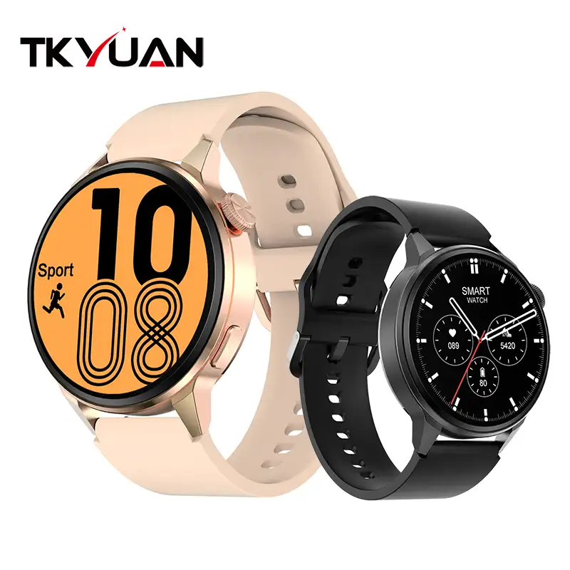 TKYUAN Dt4 נשים Smartwatch כושר קצב לב Tracker שעון Ip67 עמיד למים NFC אק"ג GPS מסלול אנדרואיד חכם שעון