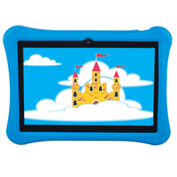 Tablette Android préinstallée MTK6737 10 pouces pour enfants, éducation des tout-petits, étui antichoc, support, contrôle parental, 3 Go de mémoire