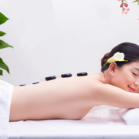 Kit de massage aux pierres chaudes portable le plus vendu, masseur facial pour le corps avec chauffage pour le Royaume-Uni, l'UE et les États-Unis