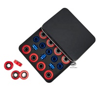 688 167 Roulements à billes en céramique Si3N4 noire ultra-légers 11-BALL haute vitesse pour patins à roulettes en ligne