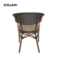 Mobilier de Restaurant en rotin, fauteuil Offre Spéciale, mobilier d'extérieur, chaises de jardin, ensembles de salle à manger en rotin/osier de Guangzhou