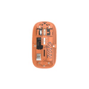 Souris transparente sans fil, Bluetooth 2.4G, double mode, 1600Dpi, silencieuse, pour téléphone portable, Apple, Xiaomi, petit design ergonomique - Product Image 3