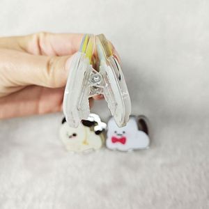 Clips en acrylique transparent de haute qualité en gros, design personnalisé mignon pour cadeaux, fournitures promotionnelles et de fête - Product Image 5
