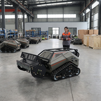 Stokta Hızlı Teslimat Meyve Bahçesi İçin Döner Çapa Makineli Koop Dizel Motorlu Uzaktan Kumandalı Çim Biçme Makineleri