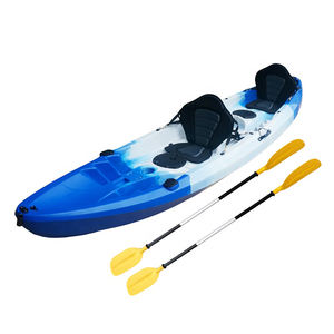 Canoë de pêche à double assise, <span class=keywords><strong>kayak</strong></span> de pêche durable de plus de 12 pieds de long, capacité de poids de 550lb, vente en gros - Product Image 3