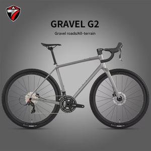 Vélo de route léger en alliage d'aluminium 6061 700C avec groupe SENSAH 2*12S, frein à disque hydraulique pour la course et l'entraînement professionnels - Product Image 1