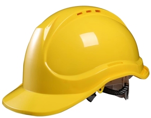 Casco de construcción amarillo con ventilación estilo casco de seguridad industrial ABS con logotipo personalizado <span class=keywords><strong>MSA</strong></span> para hombres compatible con EN397 - Product Image 6