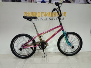Vente en gros <span class=keywords><strong>Freestyle</strong></span> Original <span class=keywords><strong>BMX</strong></span> Bike <span class=keywords><strong>Pro</strong></span> Vélo de course avec vitesse unique et frein double V - Product Image 4