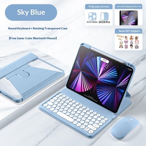 Funda Protectora Magnética Giratoria y Desmontable para Tablet Inteligente con Soporte para Lápiz y Función de Soporte para Múltiples Tamaños - Product Image 1
