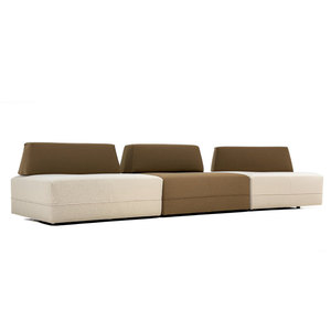 Canapé d'angle Chesterfield français moderne pour le salon, facile à transporter, ensemble de canapés en tissu à module divisé par compression, canapé sectionnel - Product Image 2