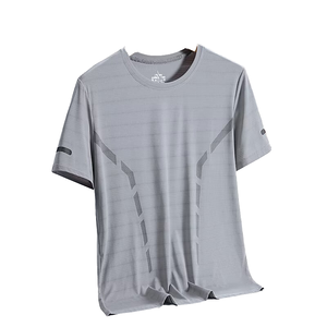Áo thun ngắn tay co giãn thể thao mùa hè cho nam Áo LướI MỏNg nhanh khô 100% <span class=keywords><strong>Polyester</strong></span> - Product Image 1