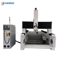 Fresadora CNC de 4 ejes con motor servo y husillo de alta precisión para grabado en madera, modelos YN1325, YN1530, YN2040, con eje Z elevado y gran tamaño, 180 grados