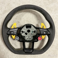 Botón de Arranque de un Toque, Volante de Alcántara para Volkswagen VW Golf R8 6 7 MK7 GTI GTD GTE Polo Golf 7 7.5 GTI GOLF 6