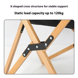 Chaise de lune Oxford portable moderne avec dossier confortable, mobilier d'extérieur pour plage, camping, pique-niques, pliable, logo personnalisé - Product Image 3