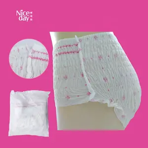 No Leaks Girls Period Pants Ultra-thin Adult Diaper Disposable Cotton Sanitary Pad Pants