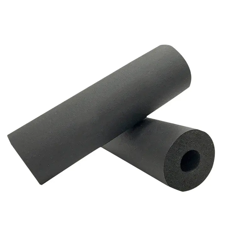 NBR/PVC Rubber Insulation Pipe HVAC Foil Fireproof Skin Whole Sale Thermal Insulation Foam Pipe